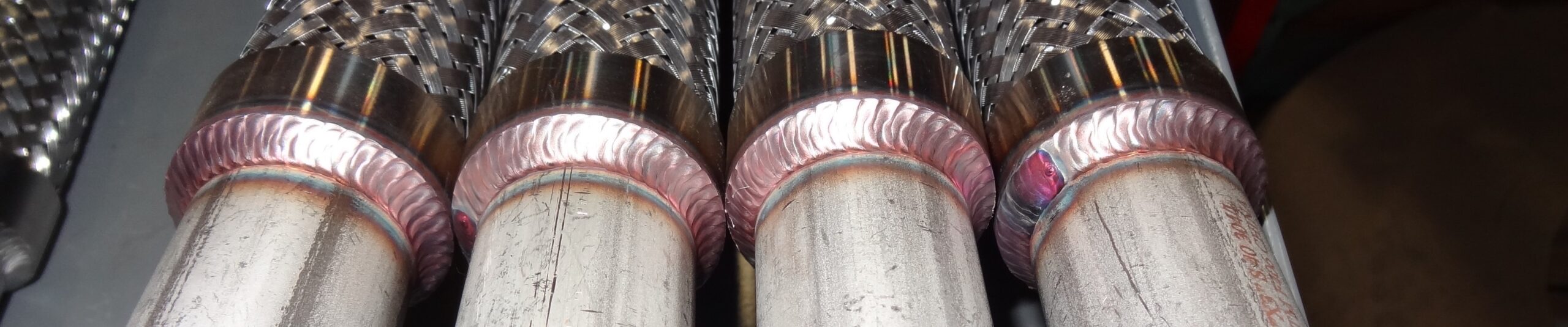 Well-executed fitting attachment weld