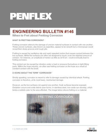 Thumbnail for engineering bulletin 146 about fretting corrosion.