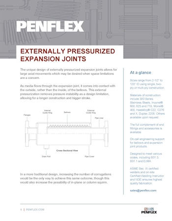 Thumbnail for Externally Pressurized Expansion Joints Handout