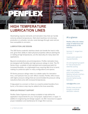 Thumbnail for High Temperature Lubrication Lines Handout